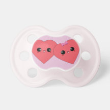 Cute Kawaii Sweethearts in Love pacifier