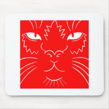 Cute Kitty Cat Mouse Pads