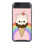 Cute Kitty Ice Cream Cover For iPhone 5