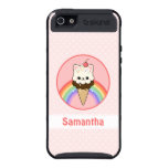 Cute Kitty Ice Cream iPhone 5 Case