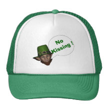 Cute leprechaun St Patrick's day Mesh Hat