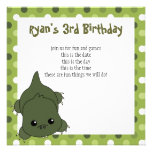 Cute Lil' Alligator Personalized Invite
