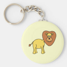 Cute Lion Cartoon Key Chain