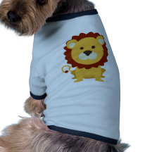 Cute Lion Doggie Tshirt