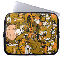 Cute Little Monsters Laptop Sleeves