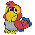 Cute Little Parrot embroidered shirts