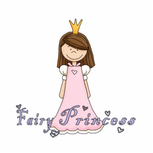 Cute Little Pretty Fairy Princess Acrylic Cut Outs