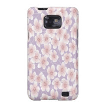Cute Little Purple Flowers Samsung Galaxy SII Cases