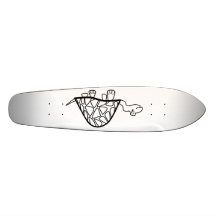 Cute little turtle custom skate board