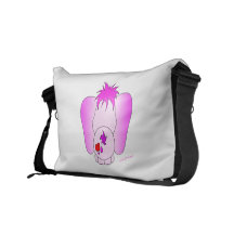 Cute Lucky Pinkie Messenger Bag