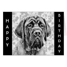 Cute Mastiff Puppy Cards