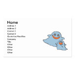 cute momma and baby ghosts business cards