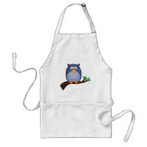 Cute Owl Apron aprons