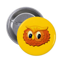 Cute Owl Buttons