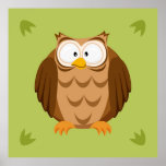 Cute owl posters