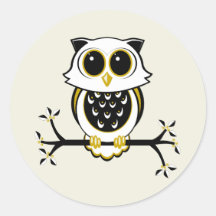 Cute Owl Stickers