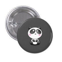 Cute Panda Button