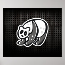 Cute Panda; Cool Poster
