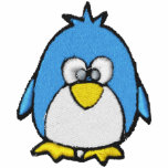 cute penguin Chill Out! Embroidered Jackets