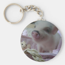 Cute Piglet Key Chain