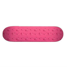 Cute pink cat pattern skateboards