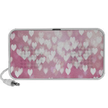 Cute Pink Hearts Speakers