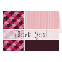 Cute Pink Shells Greeting Card