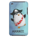 Cute Pirate Penguin iPod Touch Case