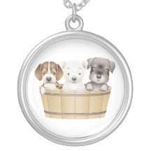 Cute Puppies Pendants