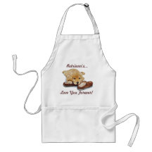 cute puppy dog labrador retriever art apron