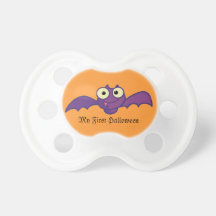 Cute Purple Bat Pacifiers