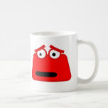 Cute Red Cartoon Monster Coffee Mugs