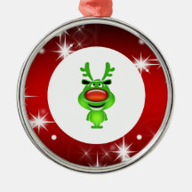 Cute reindeer christmas ornaments