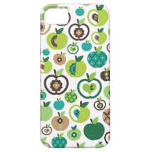 Cute retro apple flower pattern design iPhone 5 covers