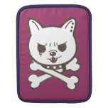Cute Rocker Puppy Skull Sleeves For iPads