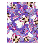 Cute Royal Princess Pattern Postcard