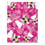 Cute Royal Princess Pattern Postcard