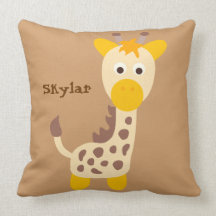 Cute Safari Animals Pillows