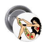 Cute Sexy Girl With Tattoos Pins