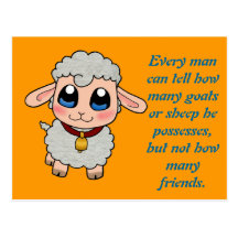 Cute Sheep Postcards