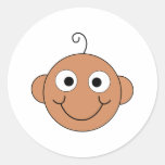 Cute Smiling Baby. Sticker