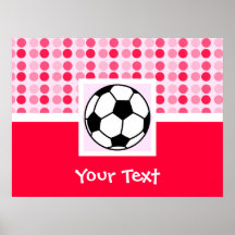 Cute Soccer Ball Print
