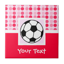 Cute Soccer Ball Tile