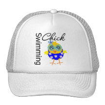 Cute Sporty Swimming Chick Mesh Hat