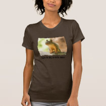 Cute Squirrel Smiling t-shirts