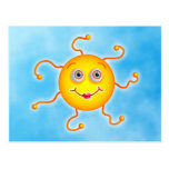 Cute Sun Post Card