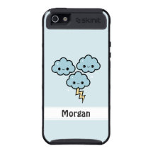 Cute Thunder Clouds iPhone 5 Covers