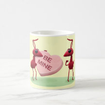 Cute Valentines' Day Ants Coffee Mugs