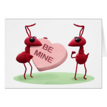 Cute Valentines' Day Ants Greeting Card