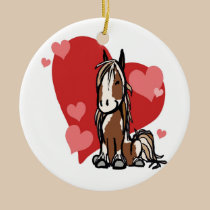 Cute Valentines Day Pony ornaments